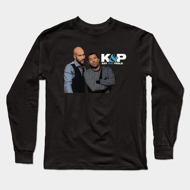 Key and Peele Long Sleeve T-Shirt by fancyjan